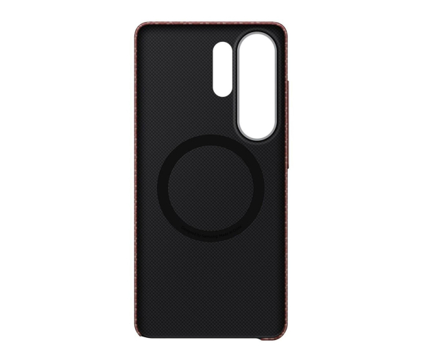 Samsung Etui Carbon Magnet do Galaxy S26 Ultra czerwone - 1489505 - zdjęcie 3